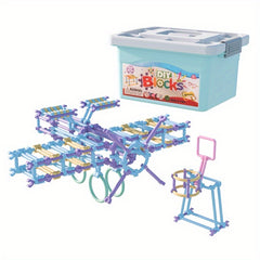 100Pcs Building Blocks Inserts Assembly Educational Toys DIY Puzzle 3D Gift