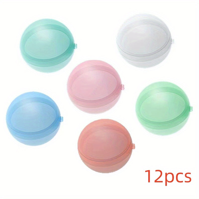 Silica Gel Water Balloon 24pcs Automatic Rapid Injection Reusable Water Balloon
