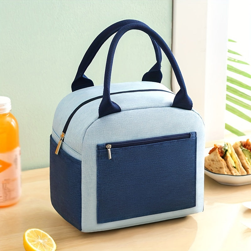 Colorful Insulated Lunch Bag Handbag Aluminum Foil Waterproof Lunch Box