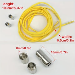 Adjustable Elastic Shoelaces With Clip Buckles for Sneakers