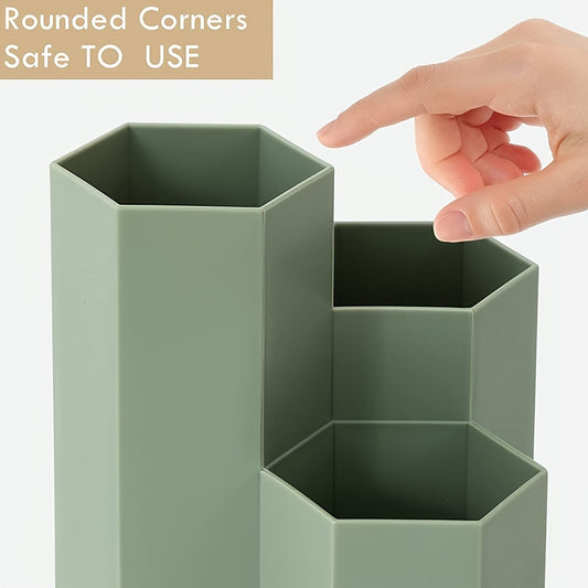 Desktop Storage Pen Holder Large Capacity Pen Case Organizer