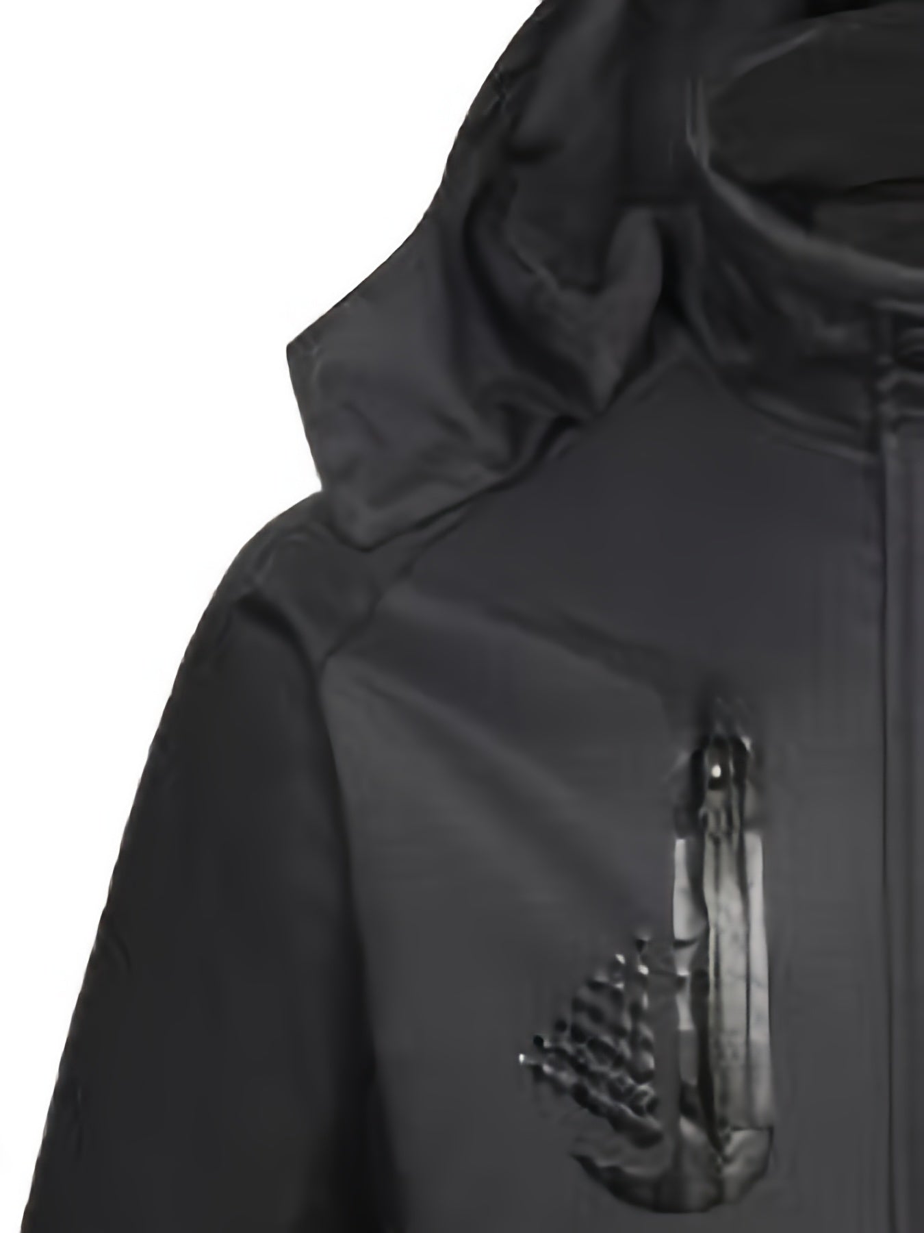 Men's Block Outdoor Casual Hooded Windbreaker Jacket