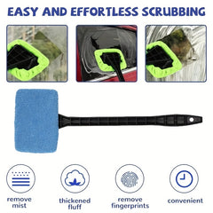 Car Window Cleaner Brush Kit Windshield Cleaning Auto Glass Wiper