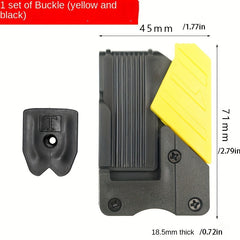 Quick Release Safety Pin Buckle Tape Measure 5M 3M 10M Steel Snap Accessories