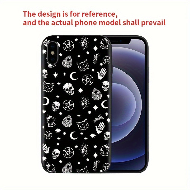 Halloween Horror Print Durable Phone Case for iPhone 5-15 Pro Max