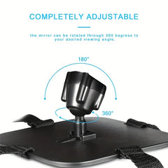 In-Car Baby Observation Mirror Shatterproof Easy To Assemble Car Seat Mirror