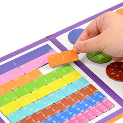 Interactive Fraction Learning Book for Kids