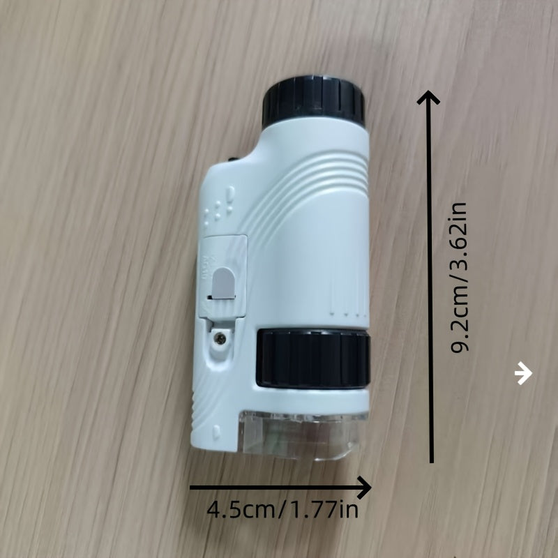 Kids Microscope Toy Set with Phone Clip ABS Material