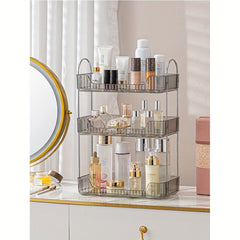 Stylish Bathroom Counter Organizer with Coffee Station Cosmetic Holder
