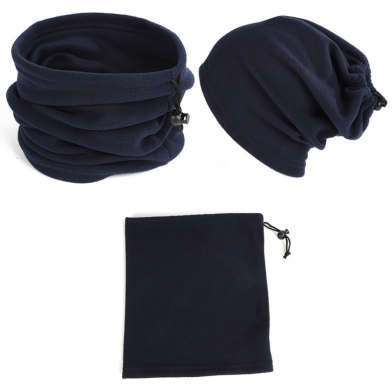 Winter Windproof Scarf Soft Cycling Hiking Half Warmer Gaiter