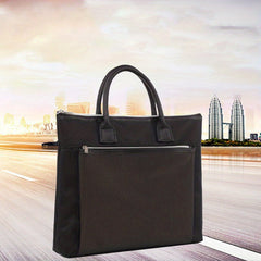 Business Document Bag A4 Office Meeting Bag Data Portable Zipper Large Capacity