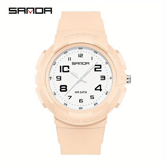 Sanda Pointer Watch - Luminous Quartz Student Watch