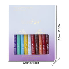 Body Paint Pen 12pcs Set Halloween Makeup Queue Pigment Pen Eyeliner