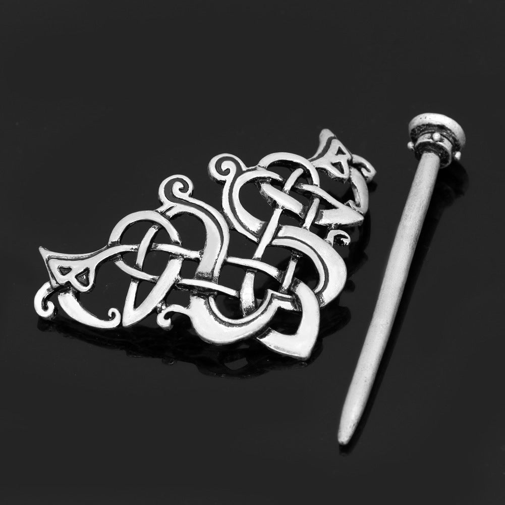 Viking Hair Clips Celtic Knot Hair Pins Vintage Hair Sticks