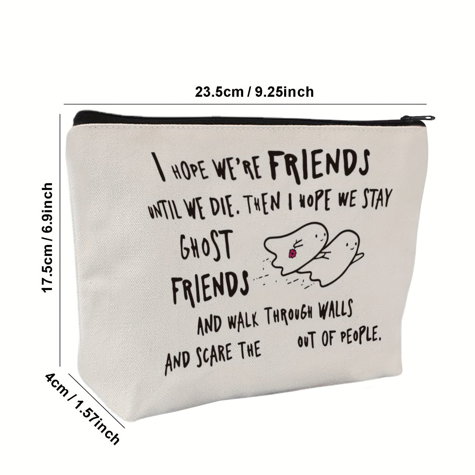 Women Friendship Cosmetic Makeup Bag For Friends Bff Birthday Christmas Gift