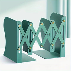 1pc Retractable Book Standing Desktop Book Storage Folding Bookshelf