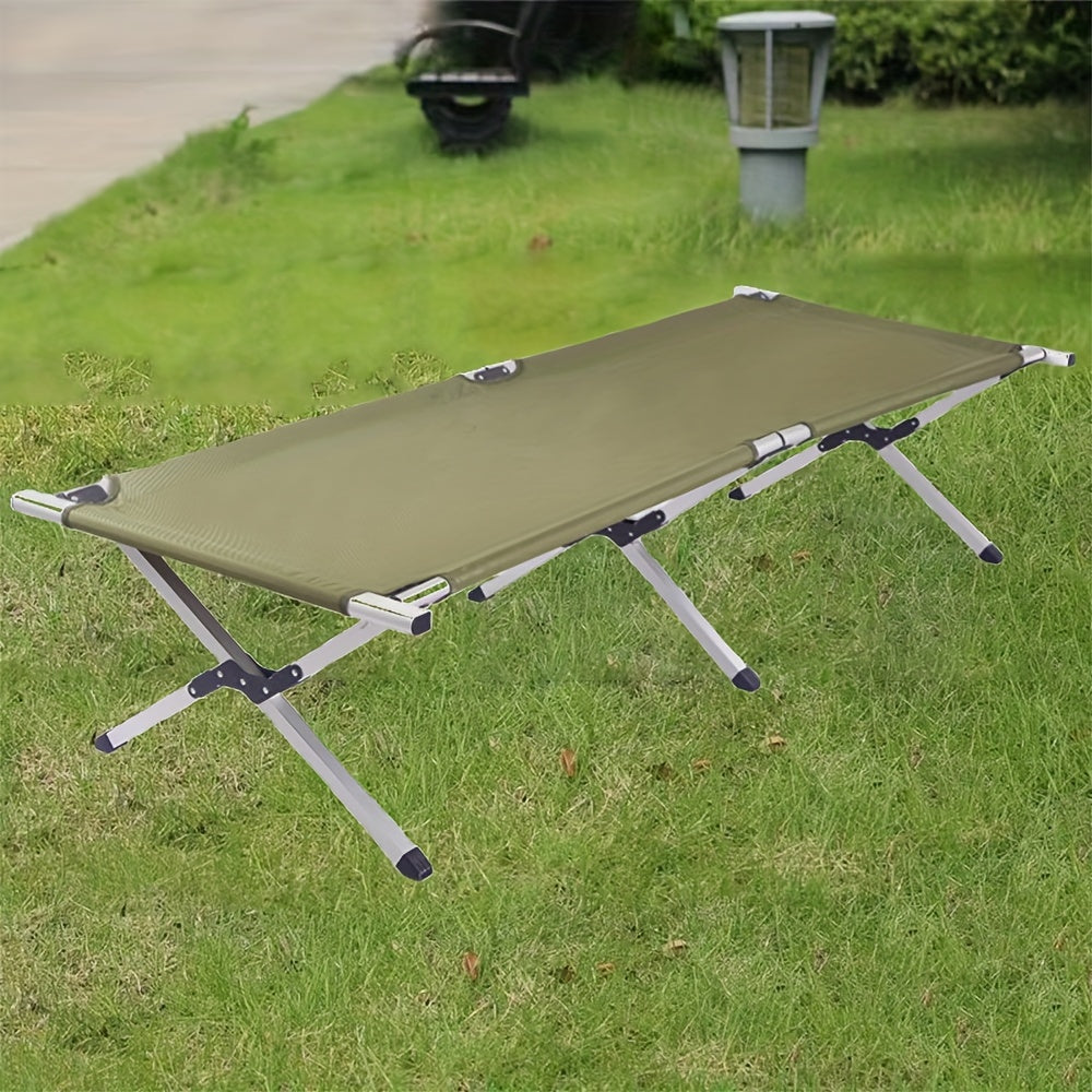 Ultralight Aluminum Camping Bed Portable Emergency Folding Bed