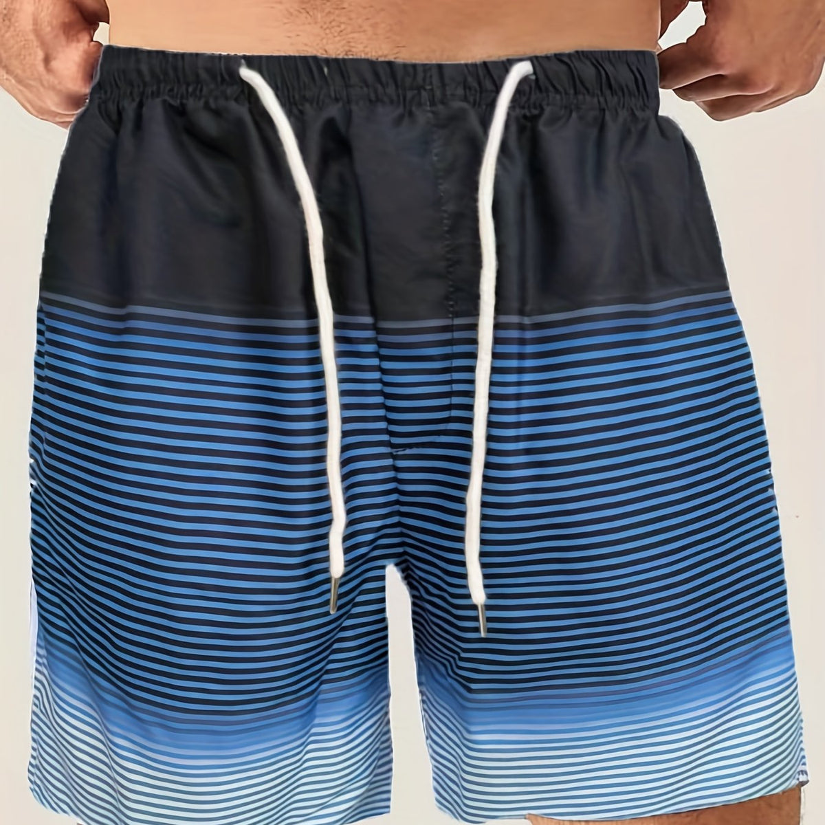 Men s Quick Drying Hawaiian Board Shorts With Pockets