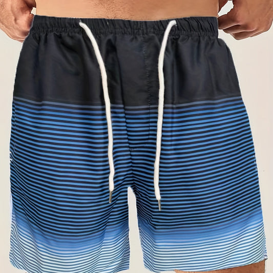 Men s Quick Drying Hawaiian Board Shorts With Pockets