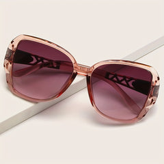 Large Butterfly Sunglasses For Women Oval UV400 Sun Shades Glasses