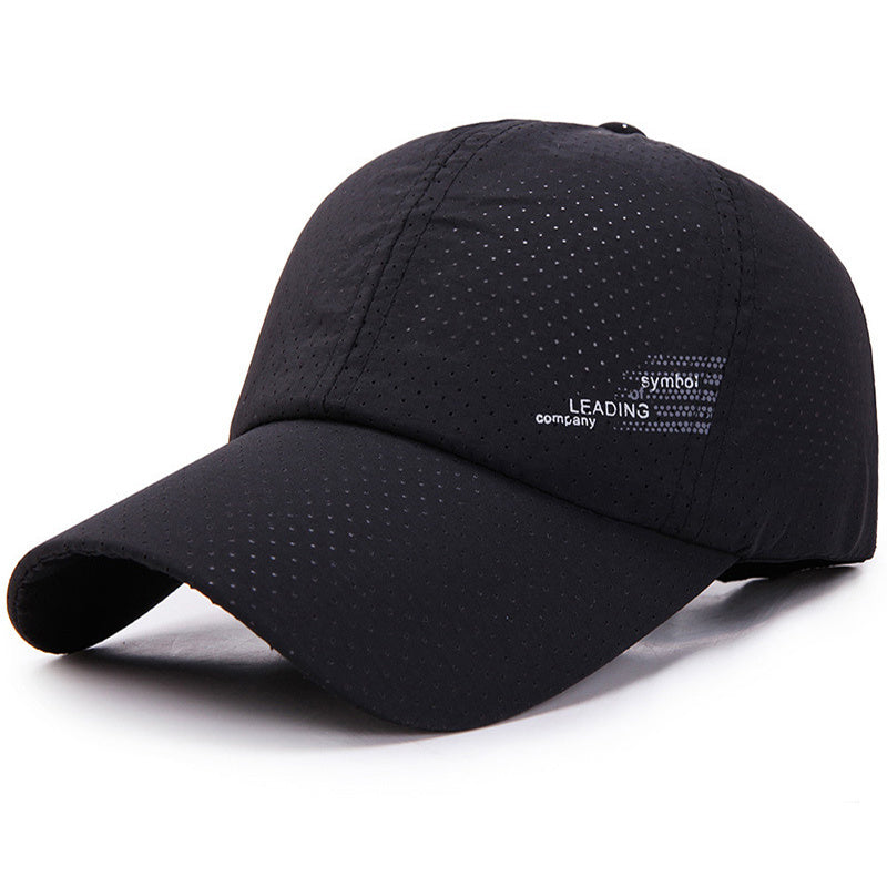 Men's Outdoor Sunshade Peaked Cap Quick Dry Baseball Cap