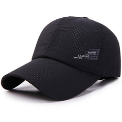 Men's Outdoor Sunshade Peaked Cap Quick Dry Baseball Cap