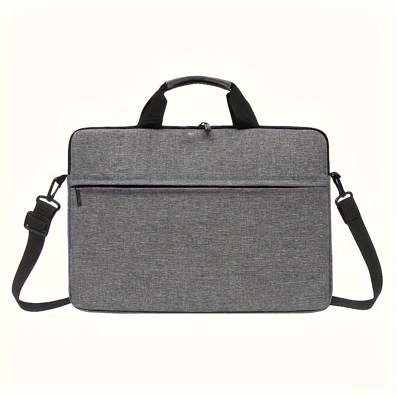 Slim Laptop Shoulder Bag with Strap for Women