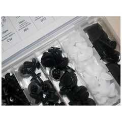 100pcs Car Fixing Clips Disassembly Tools Six Sizes Door Trim Bumper Push Rivet