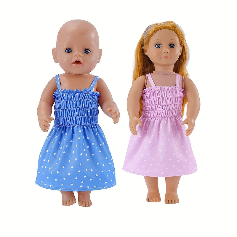 Floral Doll Princess Dress 17-18 Inch Dolls