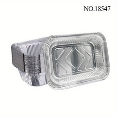 20pcs Disposable Foil Baking Trays for Cakes Brownies Breads Meatloaf Lasagna