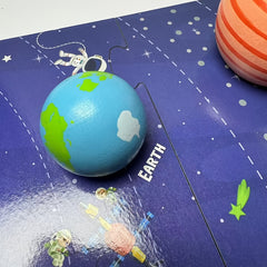 Educational Wooden Toy Set: 8 Planets Size Comparison & Recognition