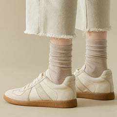 6 Pairs Warm Crew-Length Winter Socks for Women