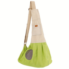 Dog Cat Backpack Travel Bag Portable Shoulder Bag Pet Crossbody Bag