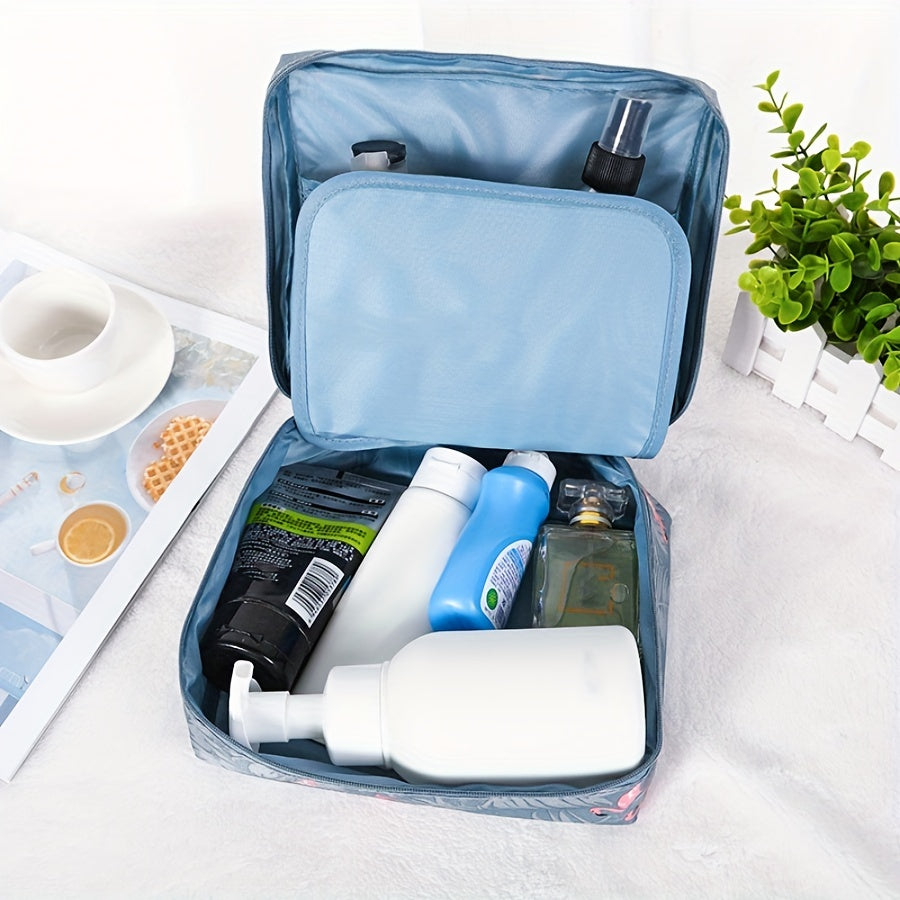 Portable Makeup Pouch & Toiletry Bag for Women