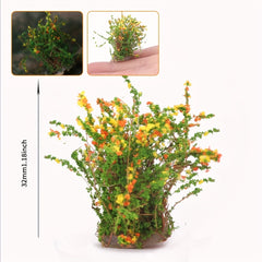 1 57inch Mini Craft Artificial Bush Flower Fairy Garden Home Houses Decoration
