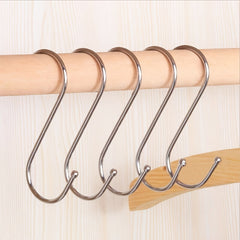 Stainless Steel S Hook Hanger Bathroom Bedroom Accessories