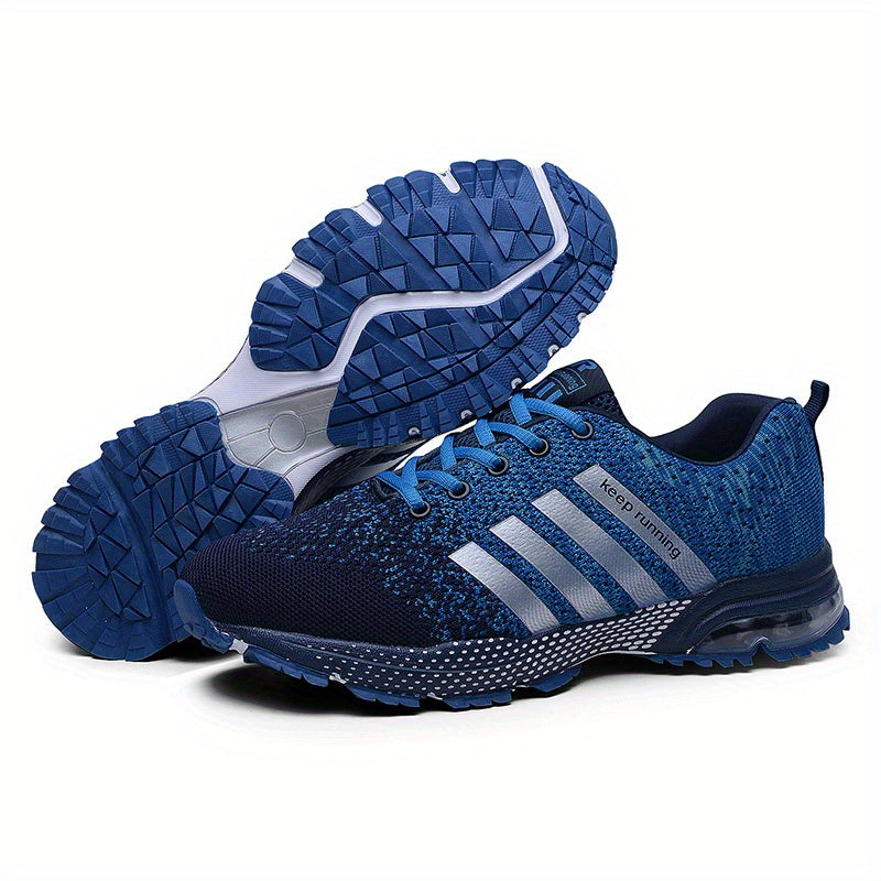Unisex Breathable Knit Sneakers Lightweight Outdoor Shoes