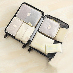 Luggage Packing Organizer Set Lightweight Handheld Pack Cubes Storage Bag