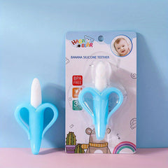 Banana Gum Kids Soft Toothbrush Silicone Grinding St