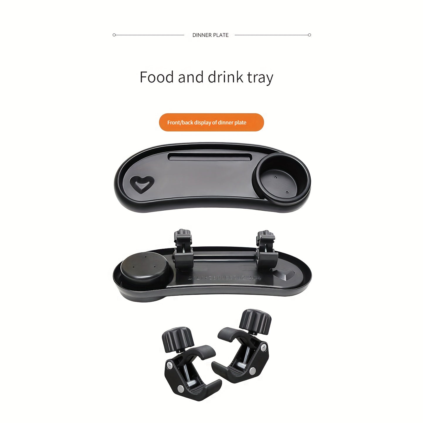 Baby Stroller Tableware for Dining - Stroller Tray