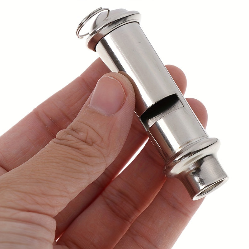 Stainless Steel Emergency Survival Whistle Camping Hiking Whist
