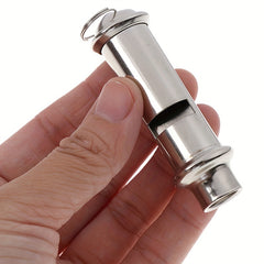 Stainless Steel Emergency Survival Whistle Camping Hiking Whist