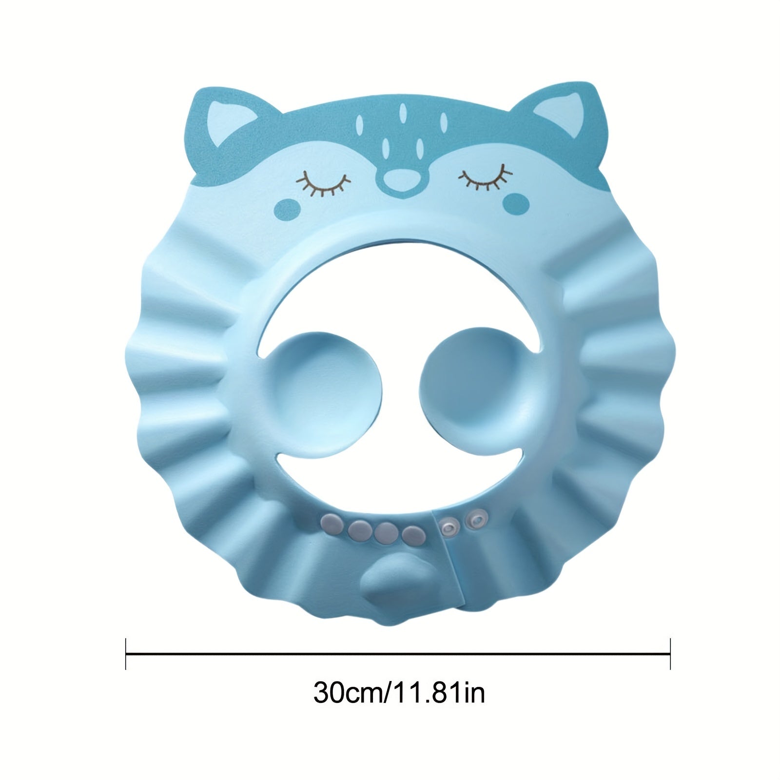 Adjustable Waterproof Shampoo Cap with Ear Protection