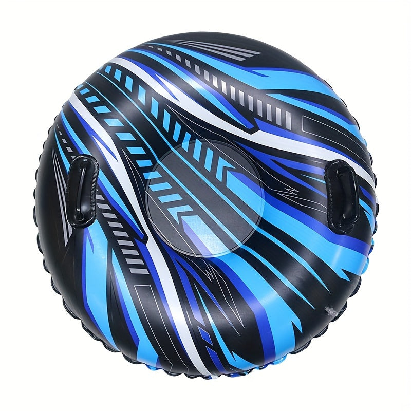 1pc Inflatable Skiing Ring Winter Outdoor Inflatable Skiing Cushion
