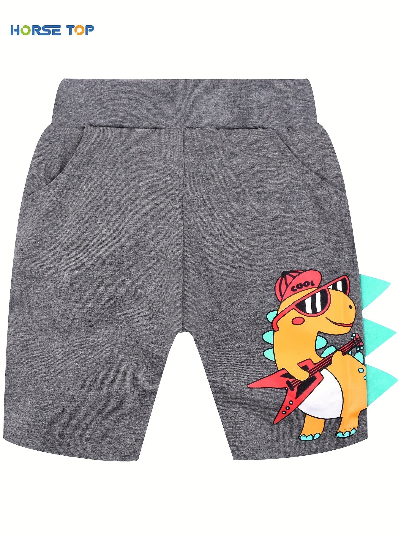 Boys Dinosaur Shorts Casual Summer Kids Clothes