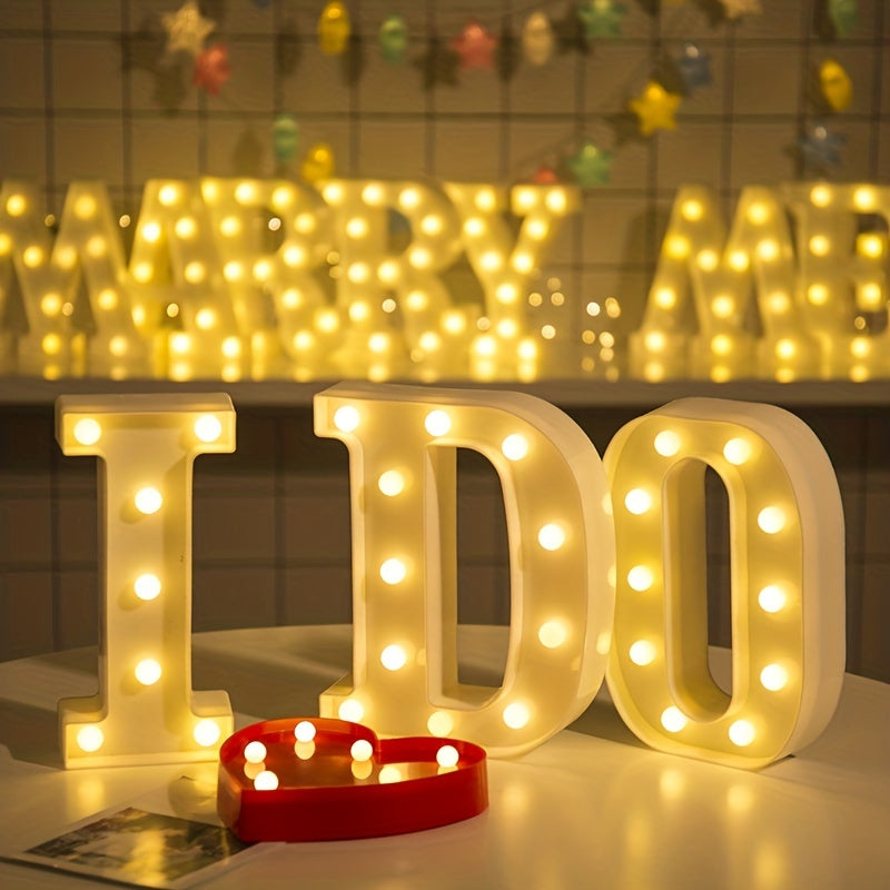 LED Light Up Numbers 0-9 for Festive Home Decor