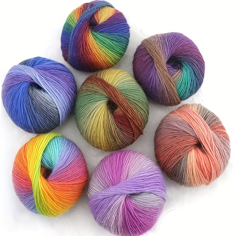 Icelandic Wool Dyed Yarn for Weaving 3-Roll Set 150g Soft Comfortable