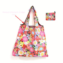 Large Cartoon Foldable Portable Shopping Bag Large Capacity