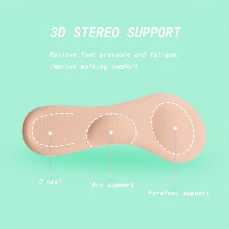 Non Slip Shock Absorption Cushion 7 Point Arch Support Feet Pads