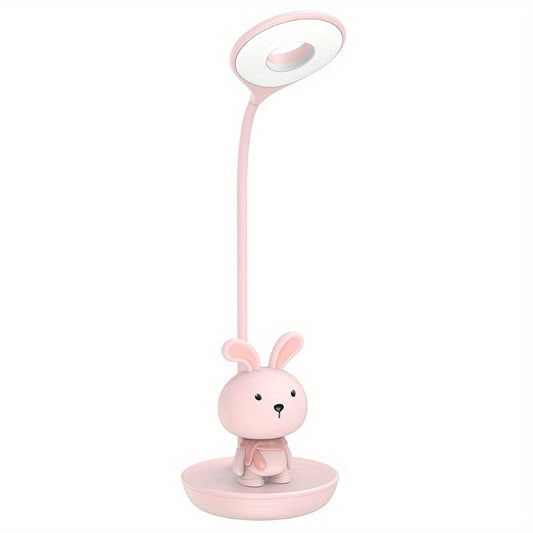 Kids Cartoon LED Lamp Rechargeable Eye Protection